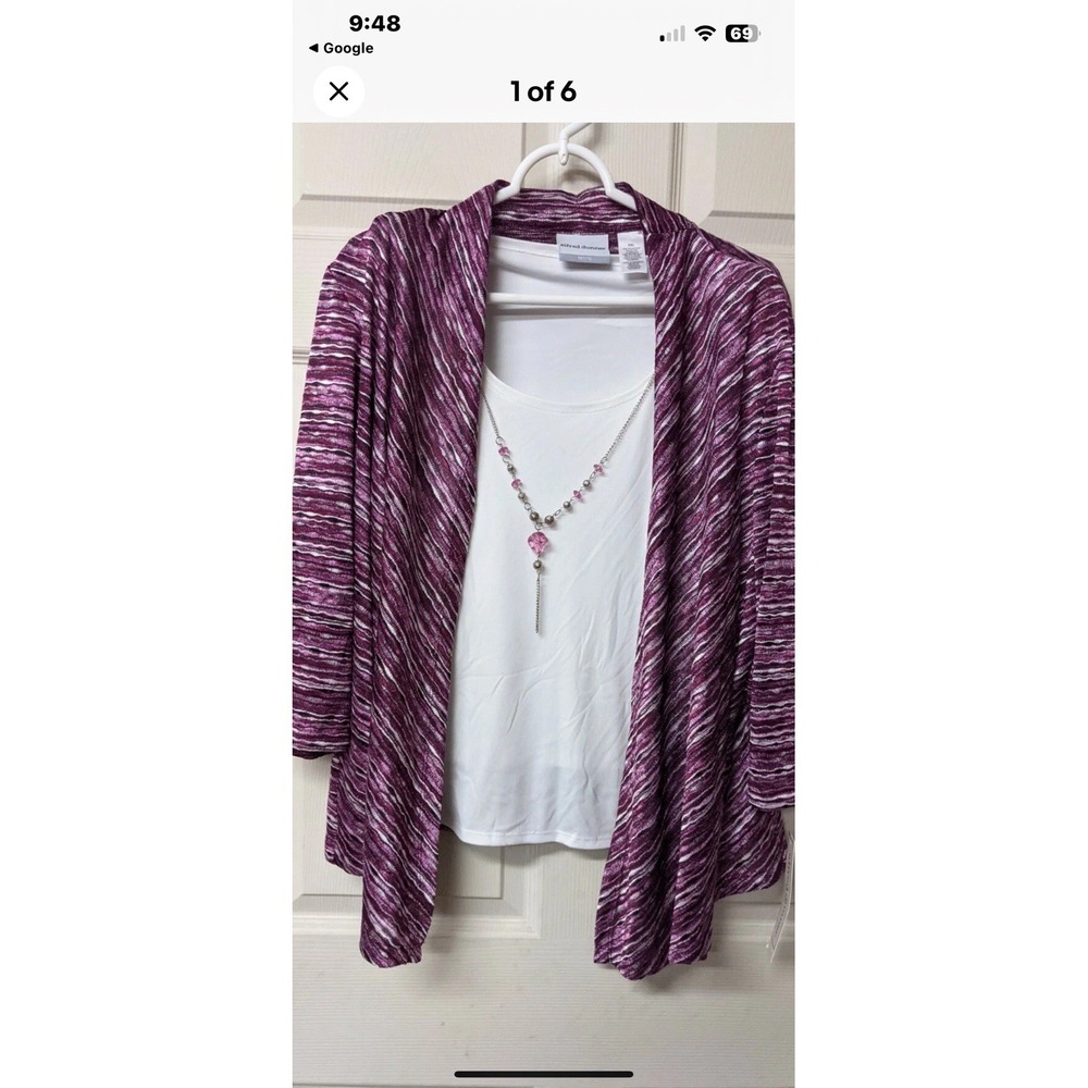 alfred dunner tops large‎